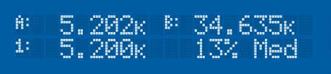 two input one loop display