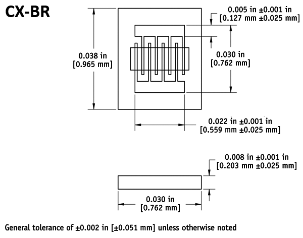 CX-BR dimensions